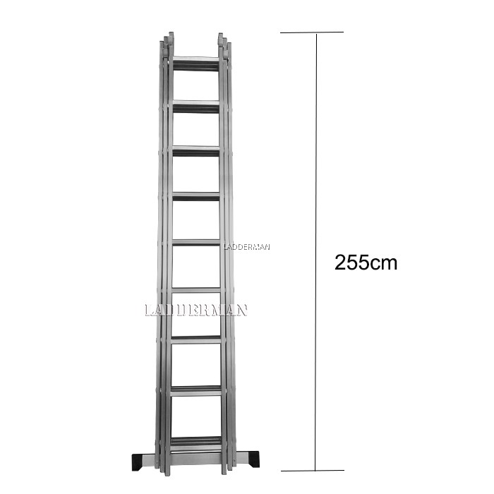 27 STEPS ALUMINIUM TRIPLE EXTENSION LADDER